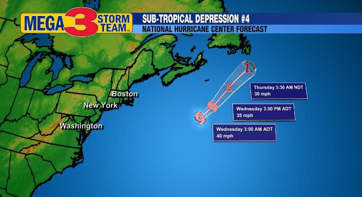 Tropical Storm Dolly Forecast from the National Hurricane Center
